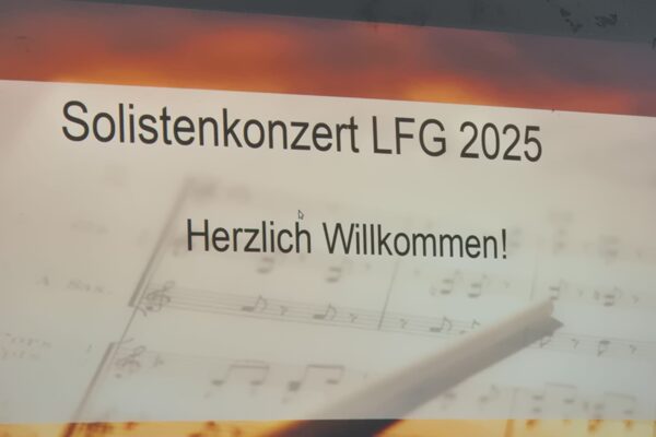 Erstes Solistenkonzert am Lion-Feuchtwanger-Gymnasium