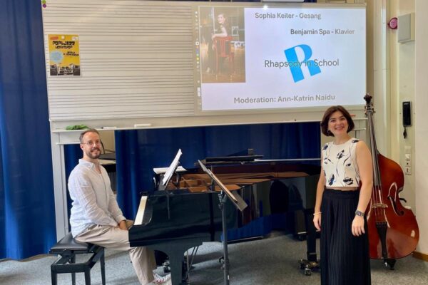Besuch von „Rhapsody in School“ in den Klassen 5b und 6i